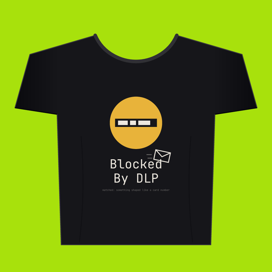 Blocked By DLP Tee