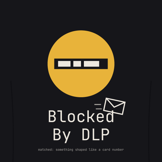 Blocked By DLP Tee