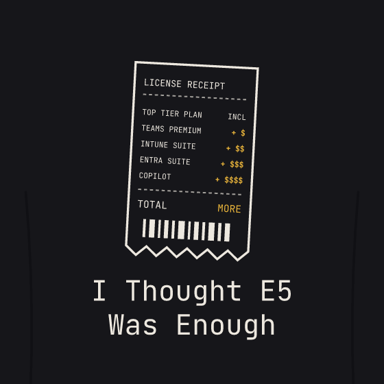 I Thought E5 Was Enough Tee