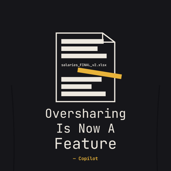 Oversharing Tee