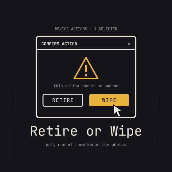Retire or Wipe Tee